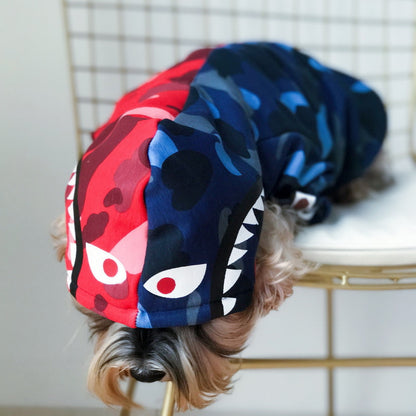 Thick warm sweater pet clothes