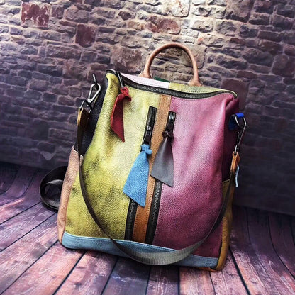 Women's Leather Backpack