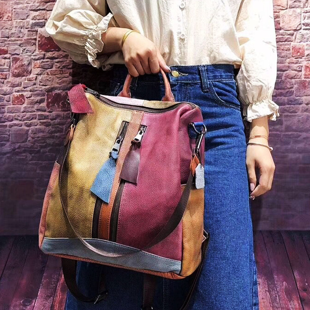 Women's Leather Backpack