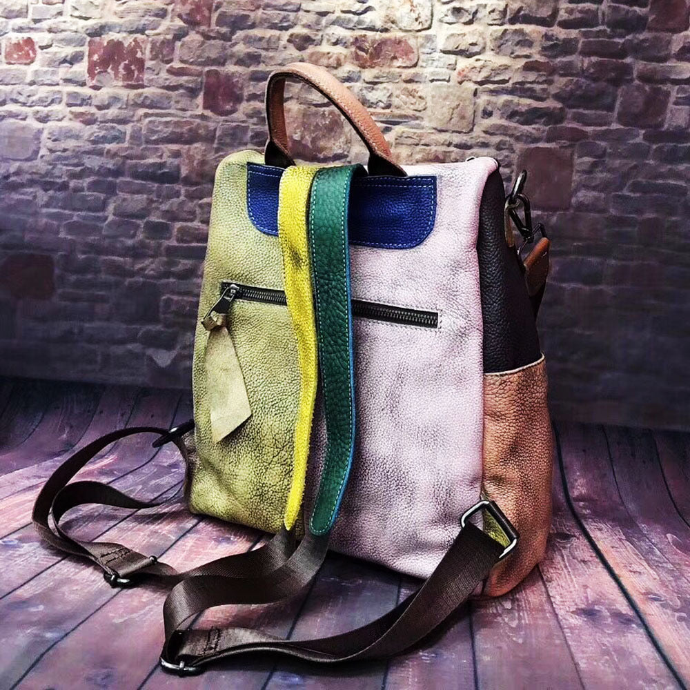 Women's Leather Backpack