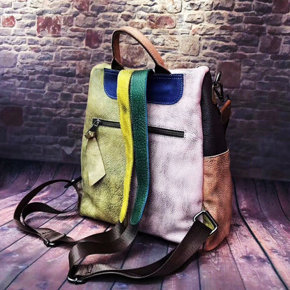 Women's Leather Backpack