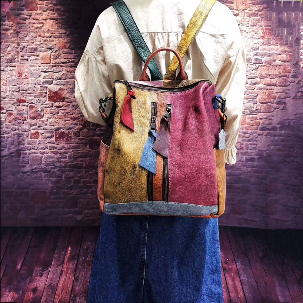 Women's Leather Backpack