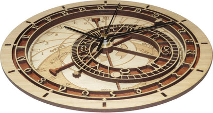 Prague Wooden Astronomical Clock
