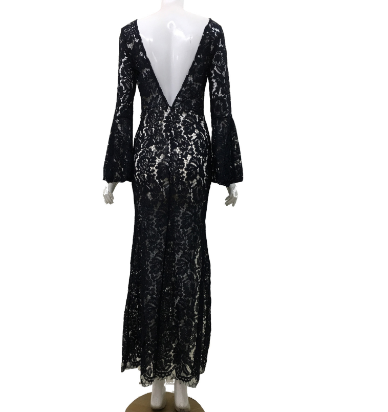 Lace Evening Dress