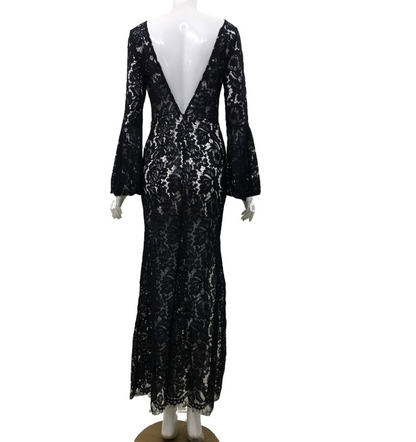 Lace Evening Dress
